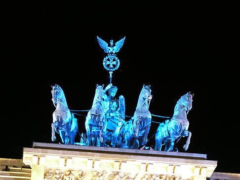 Foto Quadriga bei Nacht - Berlin