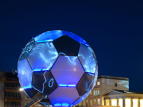 Foto Brandenburger Tor zur Fußball WM 2006