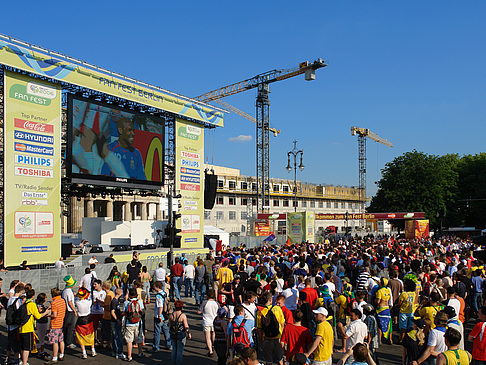 Fotos Showbühne am Brandenburger Tor
