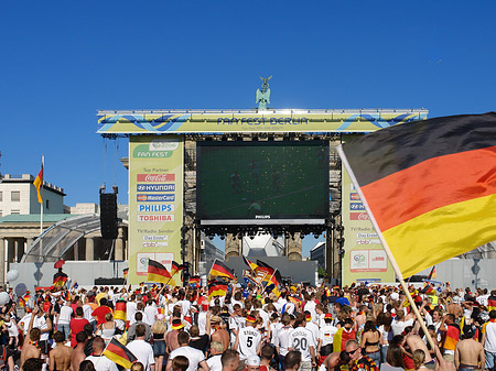 Deutsche Fahnen Foto 