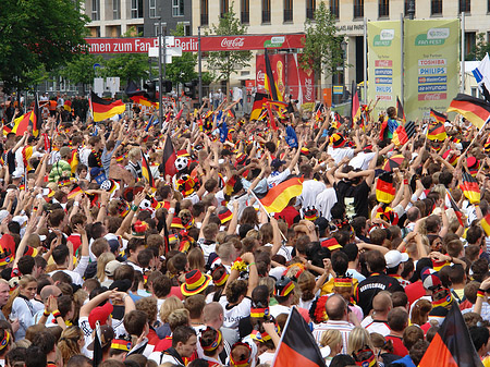Foto Fanfest Deutschland-Spiel - Berlin