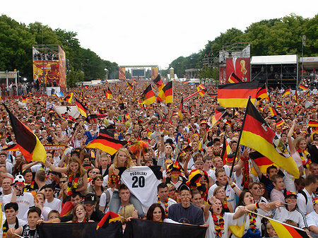 Foto Fanfest Deutschland-Spiel - Berlin