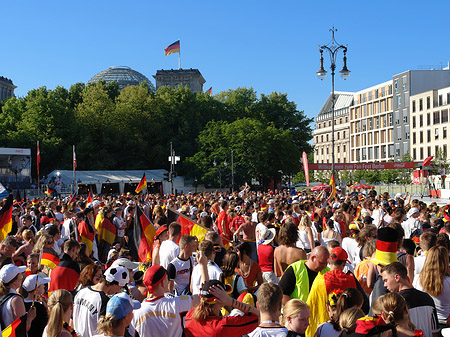 Fotos Fanfest Deutschland-Spiel