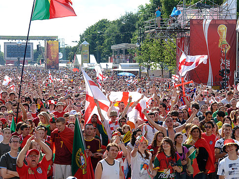 Foto Fanfest England - Portugal - Berlin