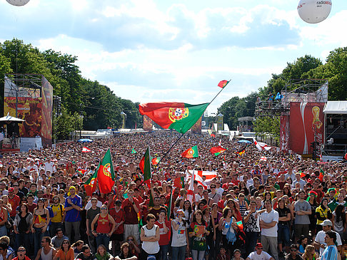 Fotos Fanfest England - Portugal | Berlin