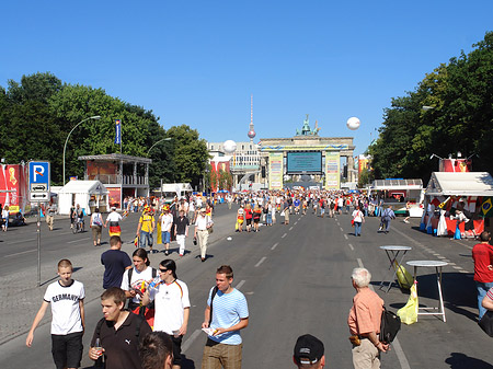Fanmeile am Brandenburger Tor