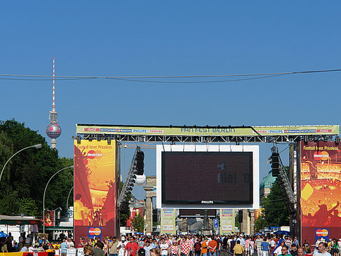 Foto Hintere Leinwand - Berlin