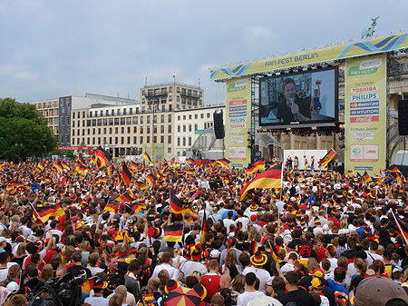 Leinwand und Fans Foto 