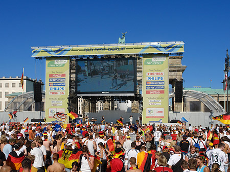 Foto Leinwand und Fans - Berlin