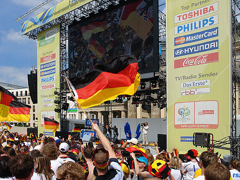 Foto Leinwand und Fans - Berlin