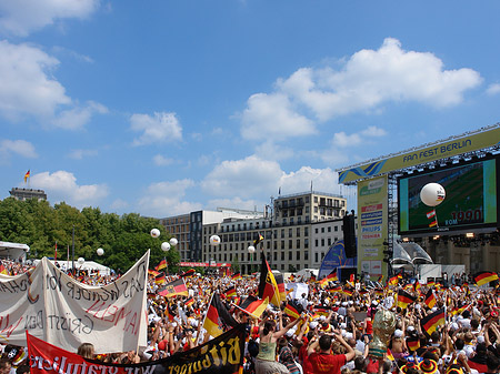 Foto Leinwand und Fans - Berlin