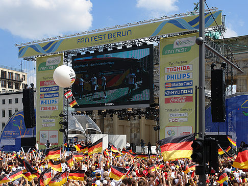 Foto Leinwand und Fans - Berlin