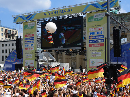 Foto Leinwand und Fans