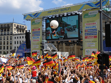Foto Leinwand und Fans