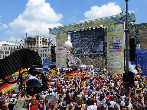 Foto Leinwand und Fans - Berlin