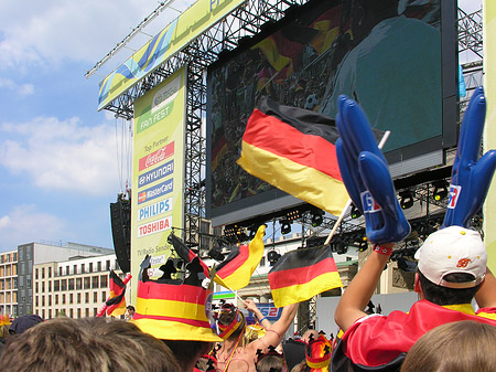 Foto Leinwand und Fans