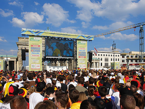 Leinwand und Fans Foto 
