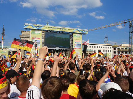 Foto Leinwand und Fans