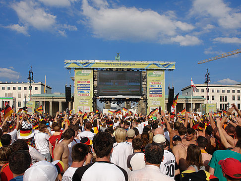 Leinwand und Fans Foto 