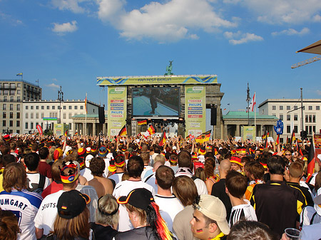 Foto Leinwand und Fans - Berlin