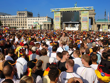 Foto Leinwand und Fans - Berlin