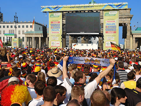 Foto Leinwand und Fans - Berlin