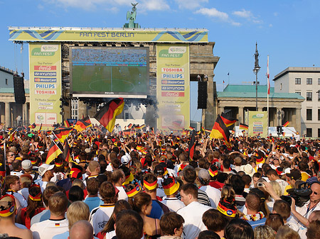 Foto Leinwand und Fans