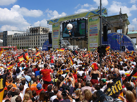 Foto Empfang der Nationalmannschaft