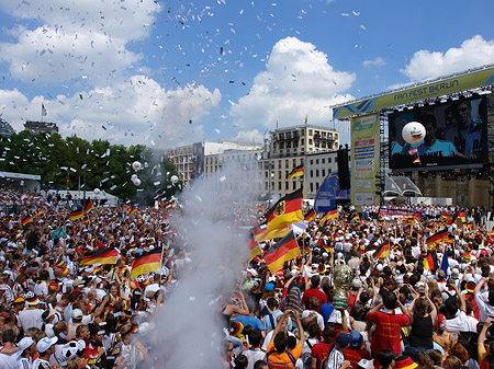 Foto Empfang der Nationalmannschaft