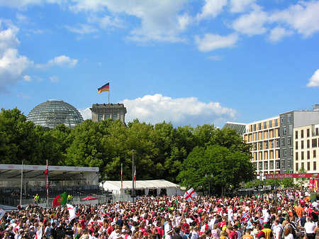 Fotos Fanmeile am Reichstag