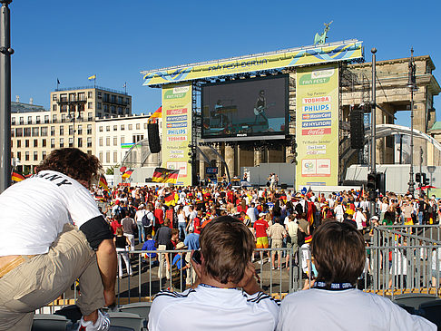 Blick von der Tribühne Foto 