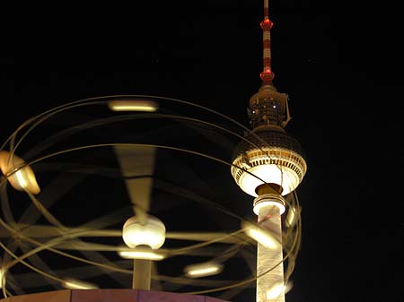 Fotos Fernsehturm und Weltzeituhr