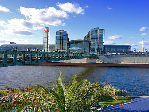 Foto Blick auf den Hauptbahnhof