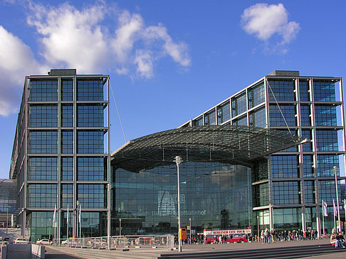 Blick auf den Hauptbahnhof Fotos