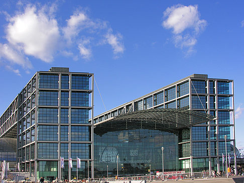Blick auf den Hauptbahnhof Foto 