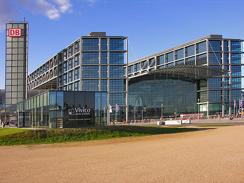 Foto Blick auf den Hauptbahnhof - Berlin