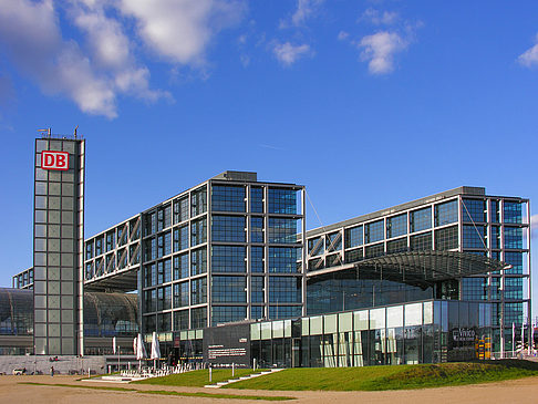 Foto Blick auf den Hauptbahnhof - Berlin