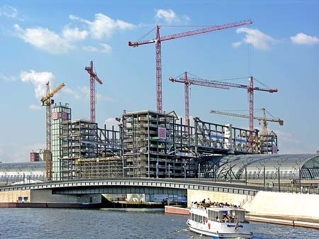 Fotos Lehrter Bahnhof-Baustelle