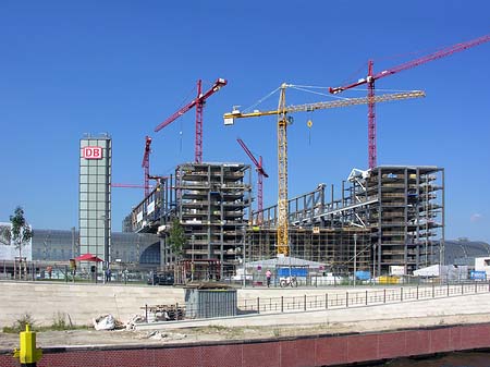 Foto Lehrter Bahnhof-Baustelle