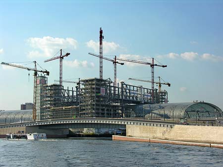 Lehrter Bahnhof-Baustelle Foto 