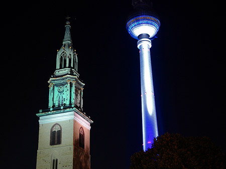 Foto Marienkirche und Fernsehturm