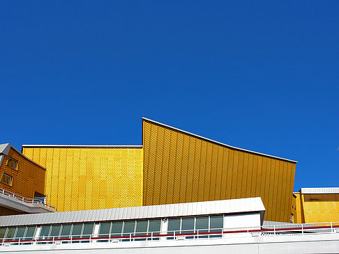 Foto Dach der Philharmonie