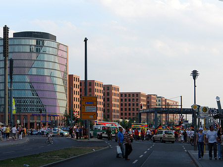 Fotos Straßenjubel am Potsdamer Platz