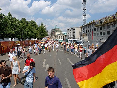 Foto Weg zur Fanmeile - Berlin