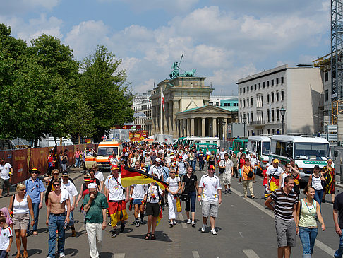 Foto Weg zur Fanmeile