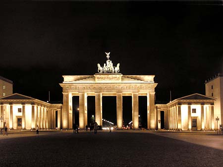Foto Potsdamer Platz und Brandenburger Tor