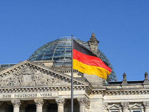 Foto Flagge mit Kuppel