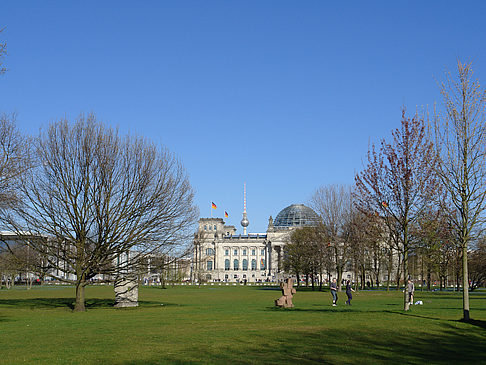 Blick auf Reichstag
