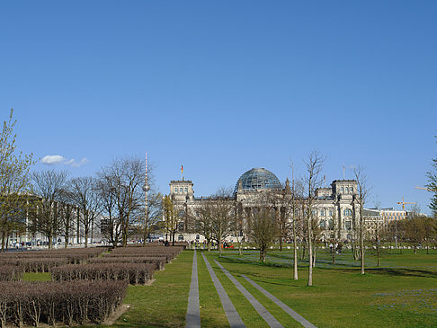 Blick auf Reichstag