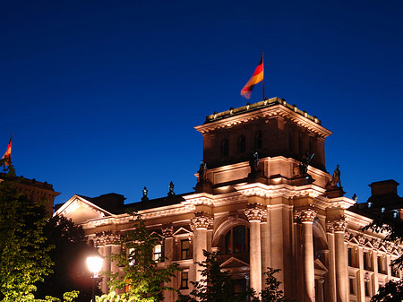 Fotos Reichstag bei Nacht